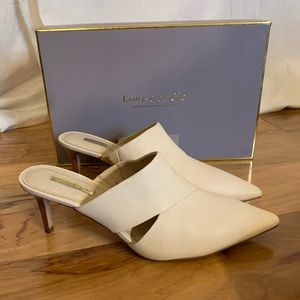 Louise et cie jelisa leather pointed toe mule 9.5